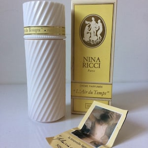 L’AIR  DU TEMPS By Nina Ricci Vintage 150 ml Perfumed Cream