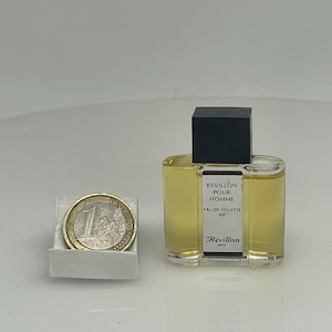 REVILLON Pour Homme ( 1977 )  vintage Eau de Toilette MINIATURE 7 ml