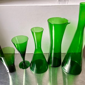 Per LUTKEN designed  ( WINSTON  1956 ) glass for Holmegaard  mid century