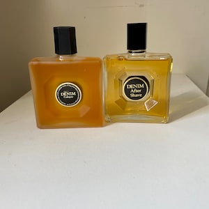 Après-Rasage Denim "Le Noir" Pour Hommes - 100 Ml (3.4 Fl Oz), Lotion, Neuf Avec Boîte, Fabriqué En Italie