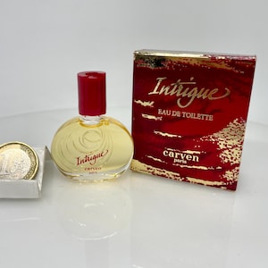 INTRIGUE by  CARVEN ( 1986 )  Eau de Toilette MINIATURE  5 ml