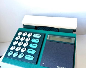 Vintage  Bang & Olufsen - BEOCOM 2000 corded analogue phone  multicolor  Danish Design