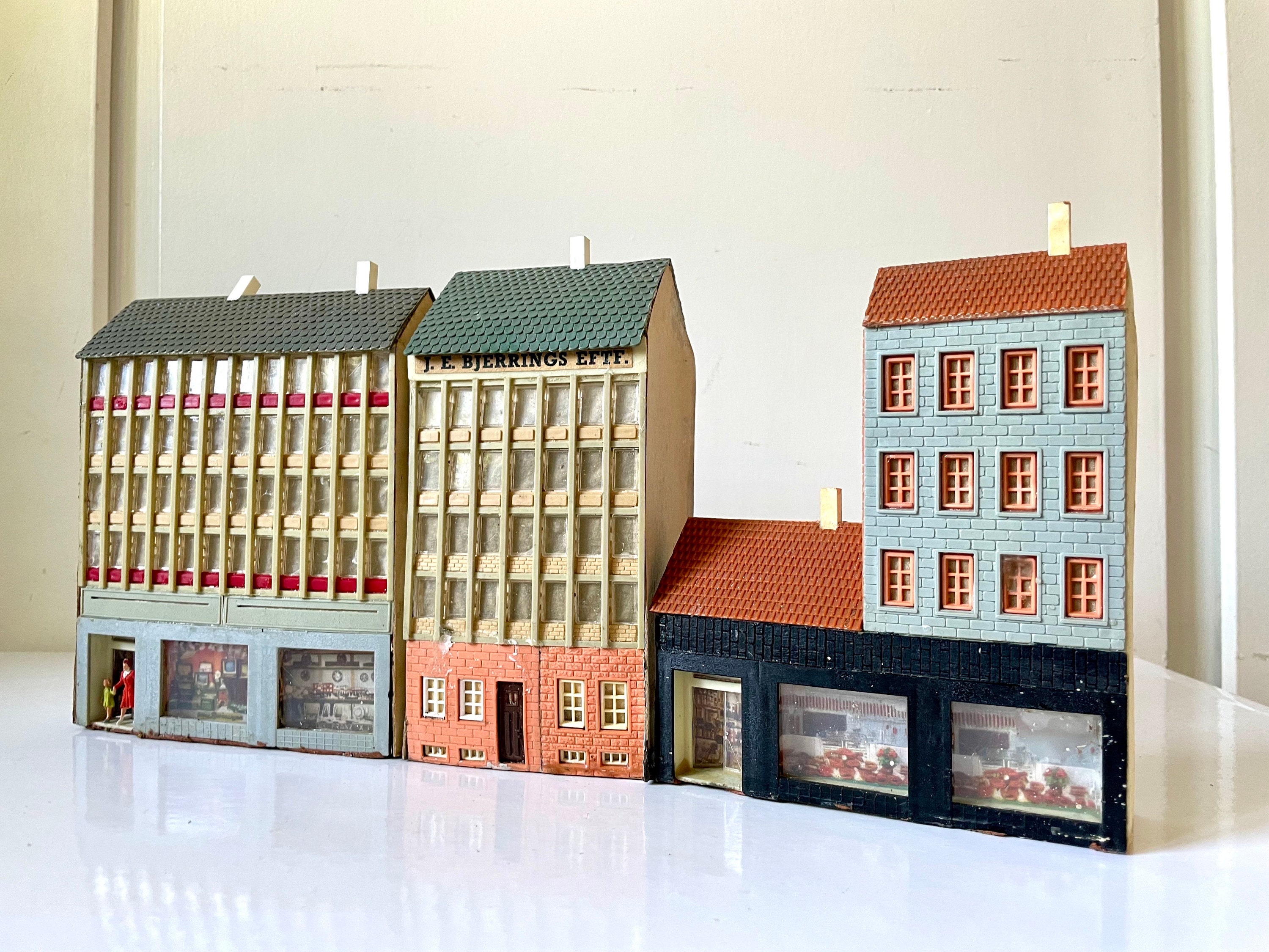 Mini Building Model Open Rood Architectural Miniature Scale House Building Models 1950’s Vintage - Etsy