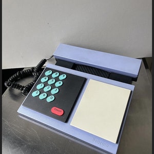 Vintage  Bang & Olufsen - BEOCOM 500 corded analogue phone Lavender and  multicolors Danish Design