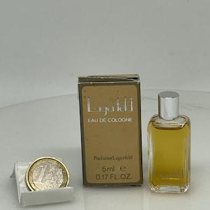 LAGERFELD by Karl Lagerfeld ( 1978 ) vintage 5 ml Cologne first edition MINIATURE