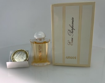 ARMANI Eau Parfumée de Giorgio Armani (1982) Descatalogado Vintage MINIATURA 5 ml (0,17 Fl.oz)