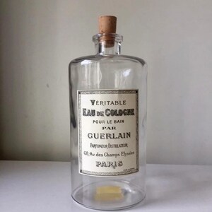GUERLAIN  Antique bottle large  RARE Eau de Cologne