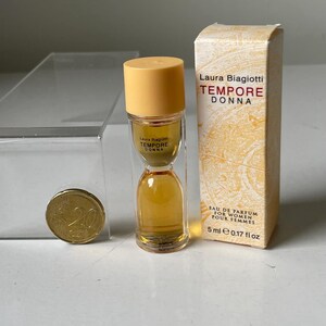 TEMPORE DONNA Laura Biagiotti  Vintage MINIATURE  5 ml (0.17 Fl.oz)