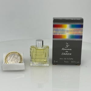 Le 3e Homme  by CARON  ( 1985 ) vintage MINIATURE discontinued  5 ml (0.17 Fl.oz)