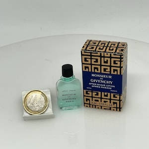 Monsieur de GIVENCHY ( 1959 ) vintage MINIATURE  3 ml