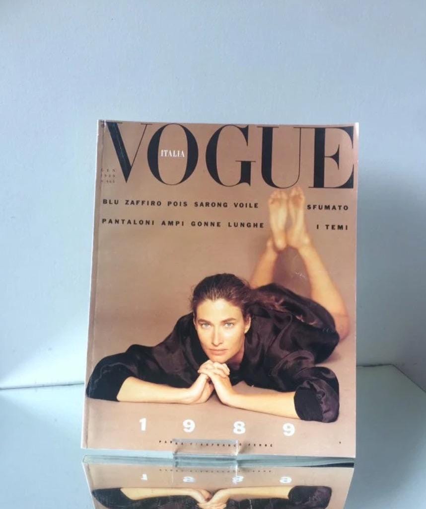 洋書　ヴォーグ　イタリア　オートクチュール　1994 vogue italia Vogue_Italia_April_1994_Beverl