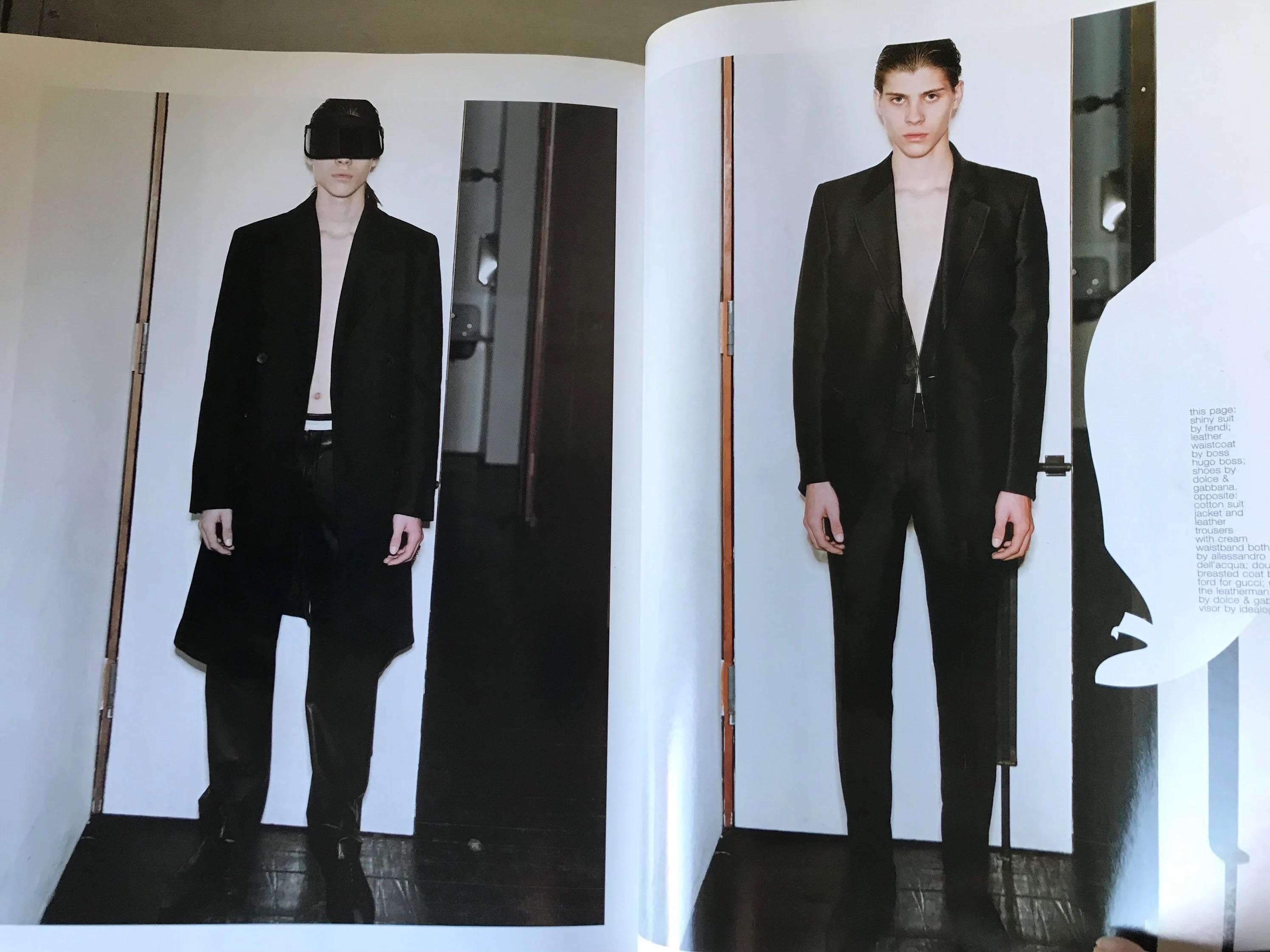 ARENA Homme Plus Issue 02 Magazine Vintage Spring Summer 2002