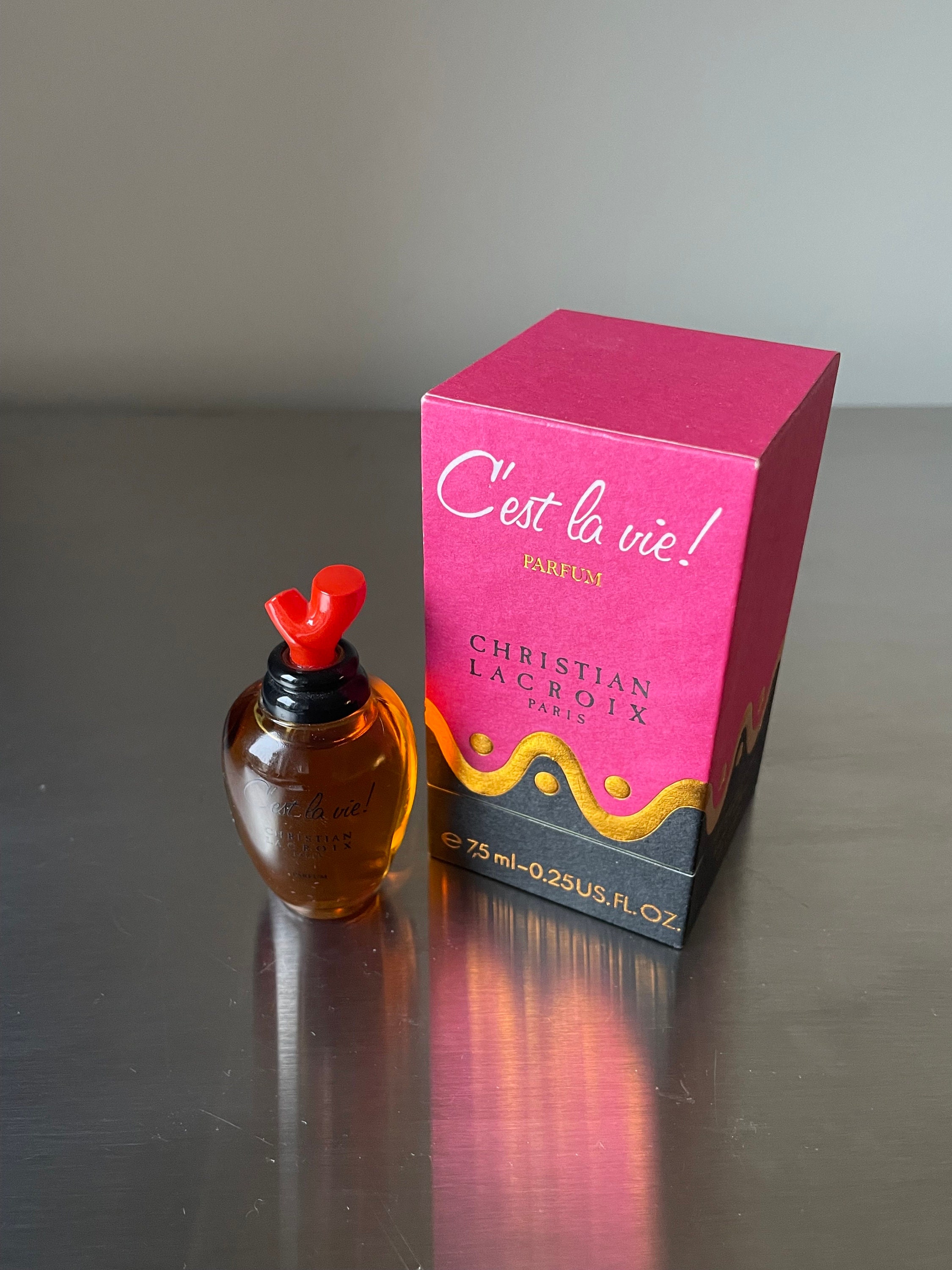 C'EST La VIE by Christian Lacroix (1990) PARFUM Extrait 7.5 Ml (1