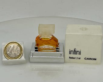 INFINI  by CARON  ( 1970 ) PARFUM extrait vintage Miniature discontinued 1.7 ml (0.05 Fl.oz)