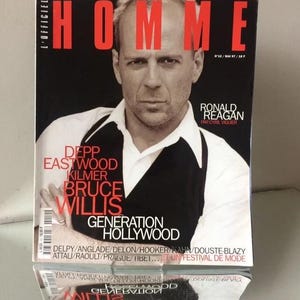 L&#39;Officiel HOMME 1997 magazine Vintage French Edition