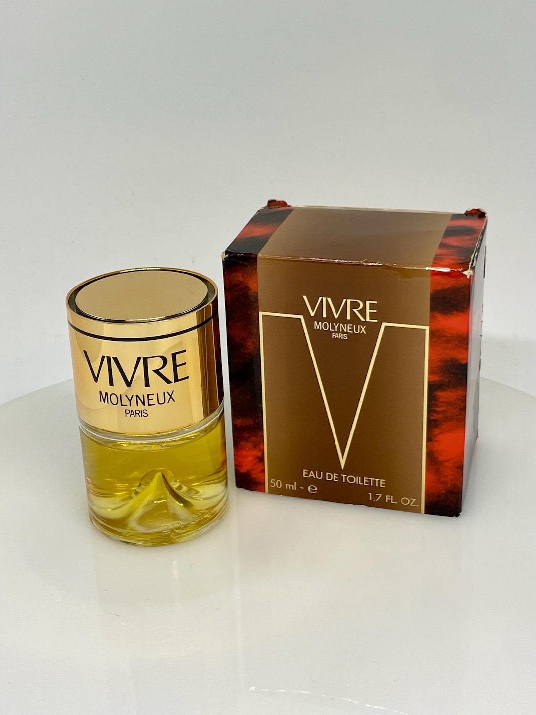 VIVRE by Molyneux 1971 Discontinued Vintage 50 Ml Eau De Toilette