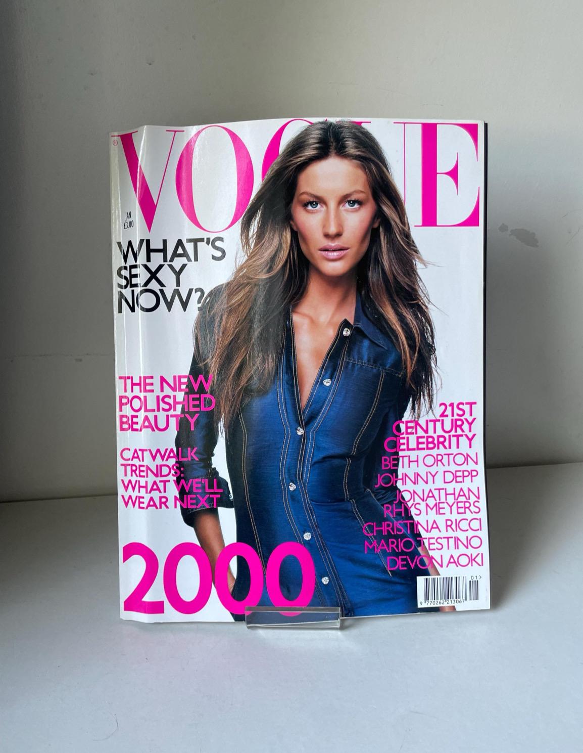 UK VOGUE Magazines 2000's Vintage British Vogue - Etsy Singapore