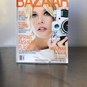 US HARPER’S Bazaar 2001 January magazine Vintage