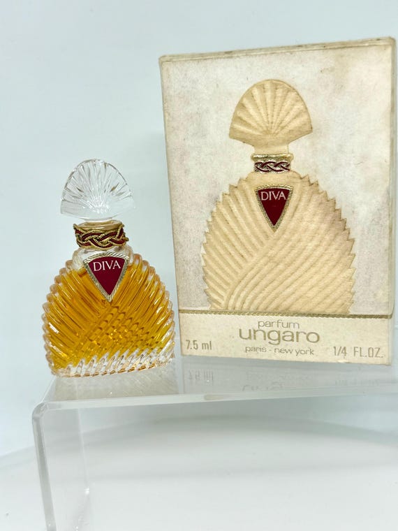 DIVA by Emanuel Ungaro (1983) Vintage PARFUM Extrait 7.5 Ml (1/4