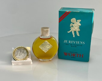 JE REVIENS By Worth Vintage Eau de toilette 7.5 ml MINIATURE (1/4 Fl.oz)