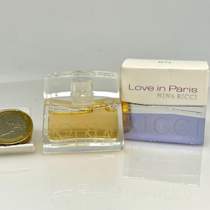 LOVE in PARIS By Nina Ricci Vintage 5 ml MINIATURE