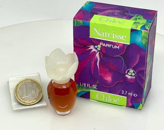 NARCISSE (1992) PARFUM puro extrait vintage Miniatura 3,7 ml / ( 0,12 Fl.oz )