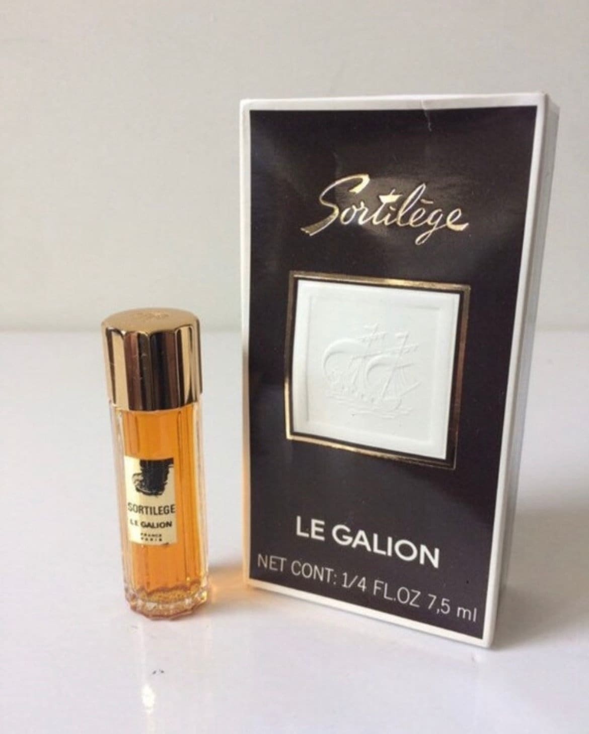Sortilege By Le Galion Pure Parfum Extrait Vintage 7.5 Ml | 1/4 Fl.oz