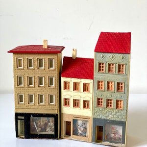 Architectural Miniature Scale House Building models 1950’s Vintage