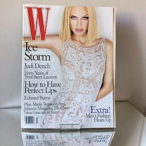 W magazine 1998 April Vintage