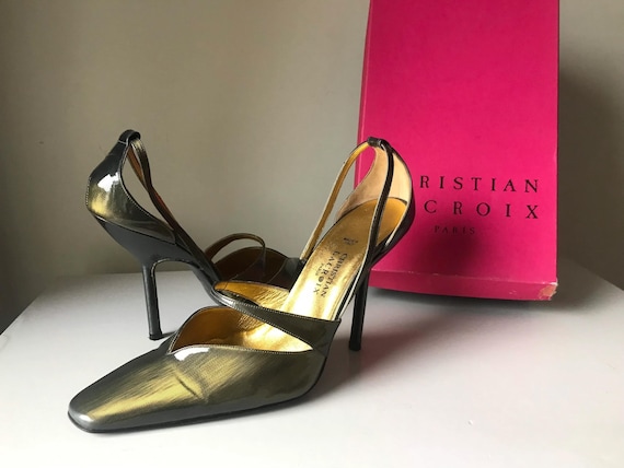 Christian Lacroix Vintage 1990's Stunning Shoes - Etsy