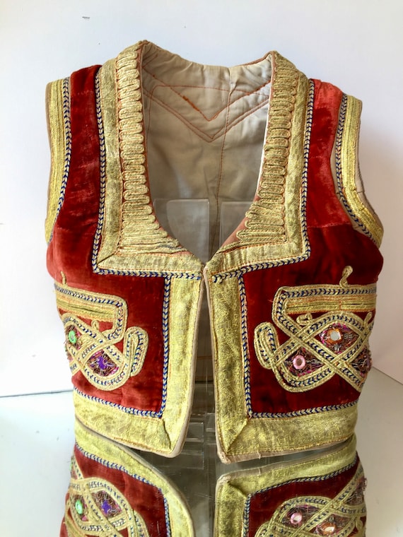 Antique Ottoman Turkish Womens Waistcoat