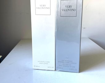 VERY VALENTINO von Valentino 1998 200 ml Bodylotion & 200 ml Duschgel Auslaufmodell