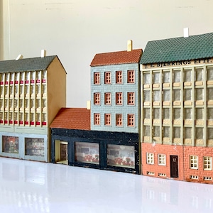 Architectural Miniature Scale House Building models 1950’s Vintage