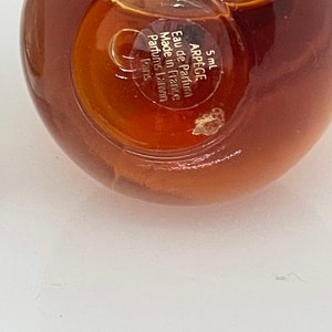 ARPEGE by Lanvin boule bottle ,5 ml EdP Miniature vintage image 4