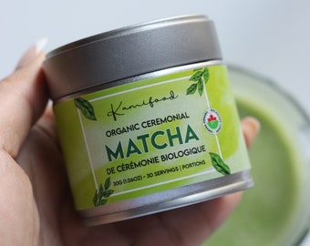 Ceremonial Matcha - Organic & Premium Highest Grade, 30g