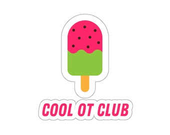 Cool OT Club Vinyl Sticker - Ice Pop Design (3”x3”)