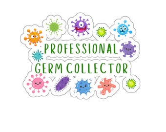 3”x3” Professional Germ Collector Sticker