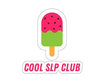 Cool SLP Club Sticker - Glossy Vinyl (3"x3")
