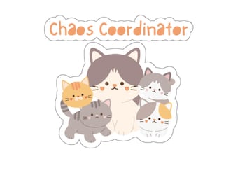 3”x3” Chaos Coordinator Sticker