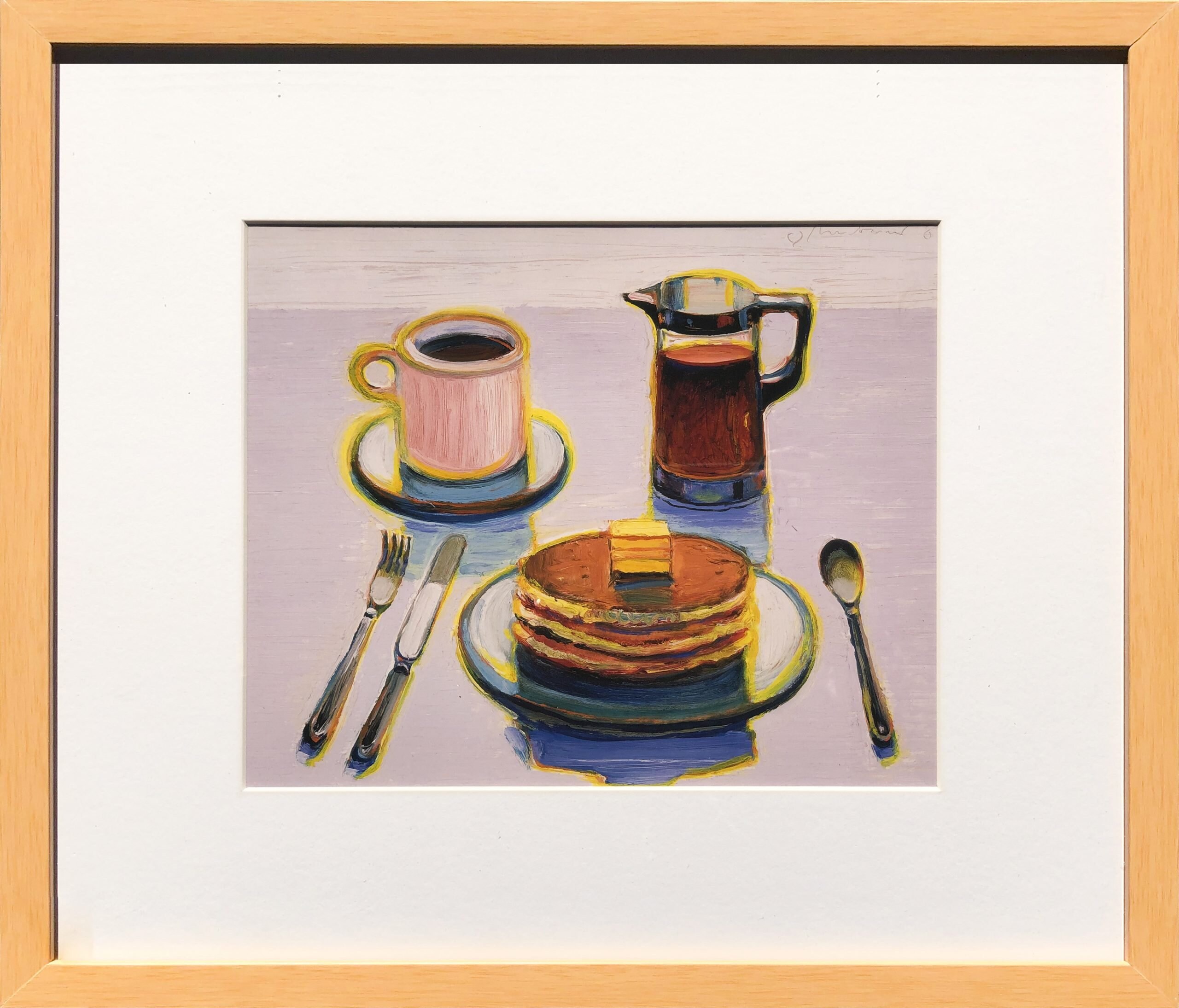 Wayne Thiebaud Framed Poster Art Print Pop Art Kitchen Etsy