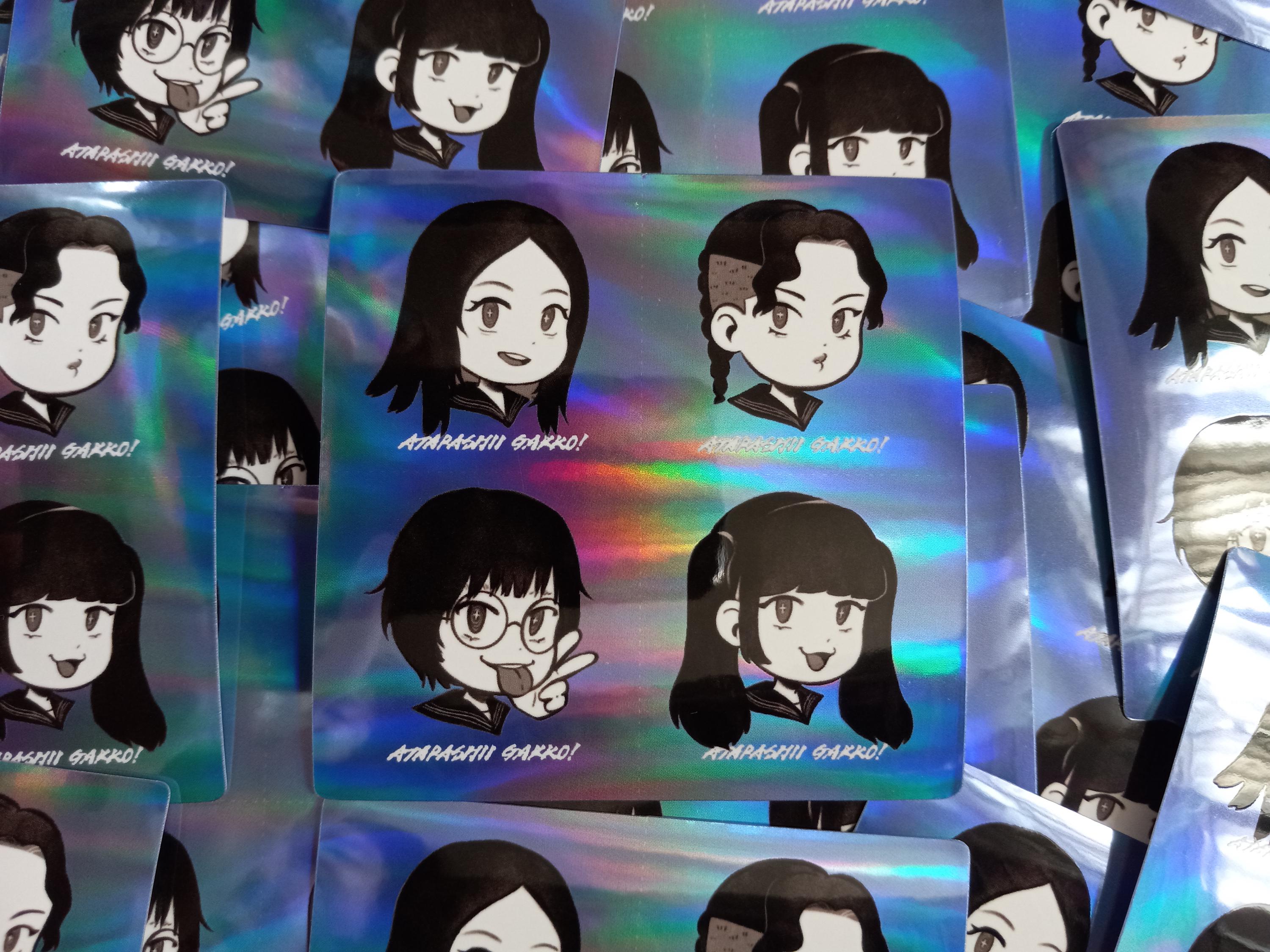 レア　ATARASHIGAKKO!!! 1stCD　毒花　リリイベサイン入シール il_fullxfull.6552049408_441e.jpg