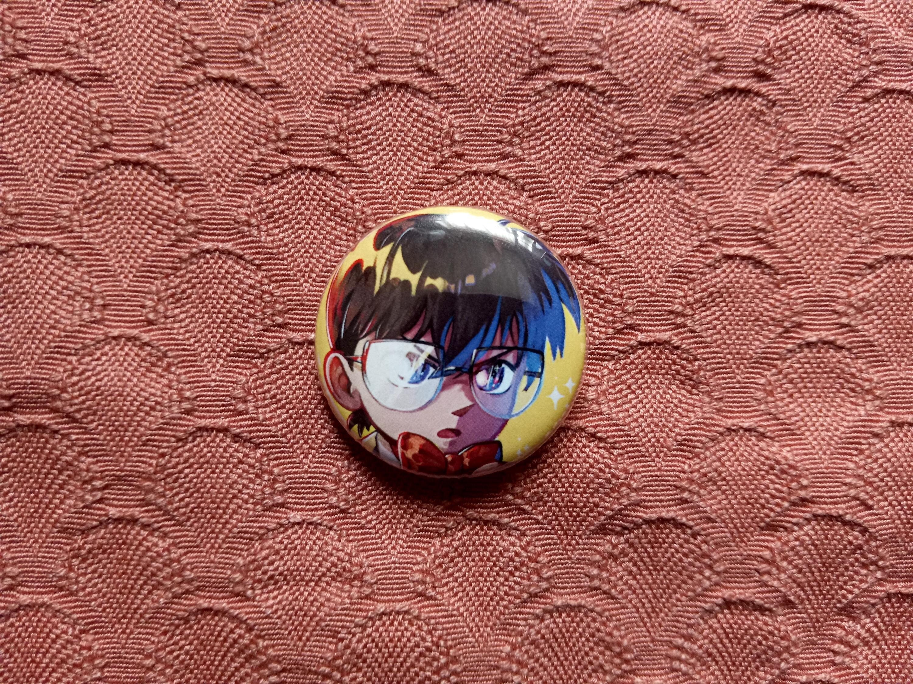 Detective Conan One-Eyed Flashback Pin Badge