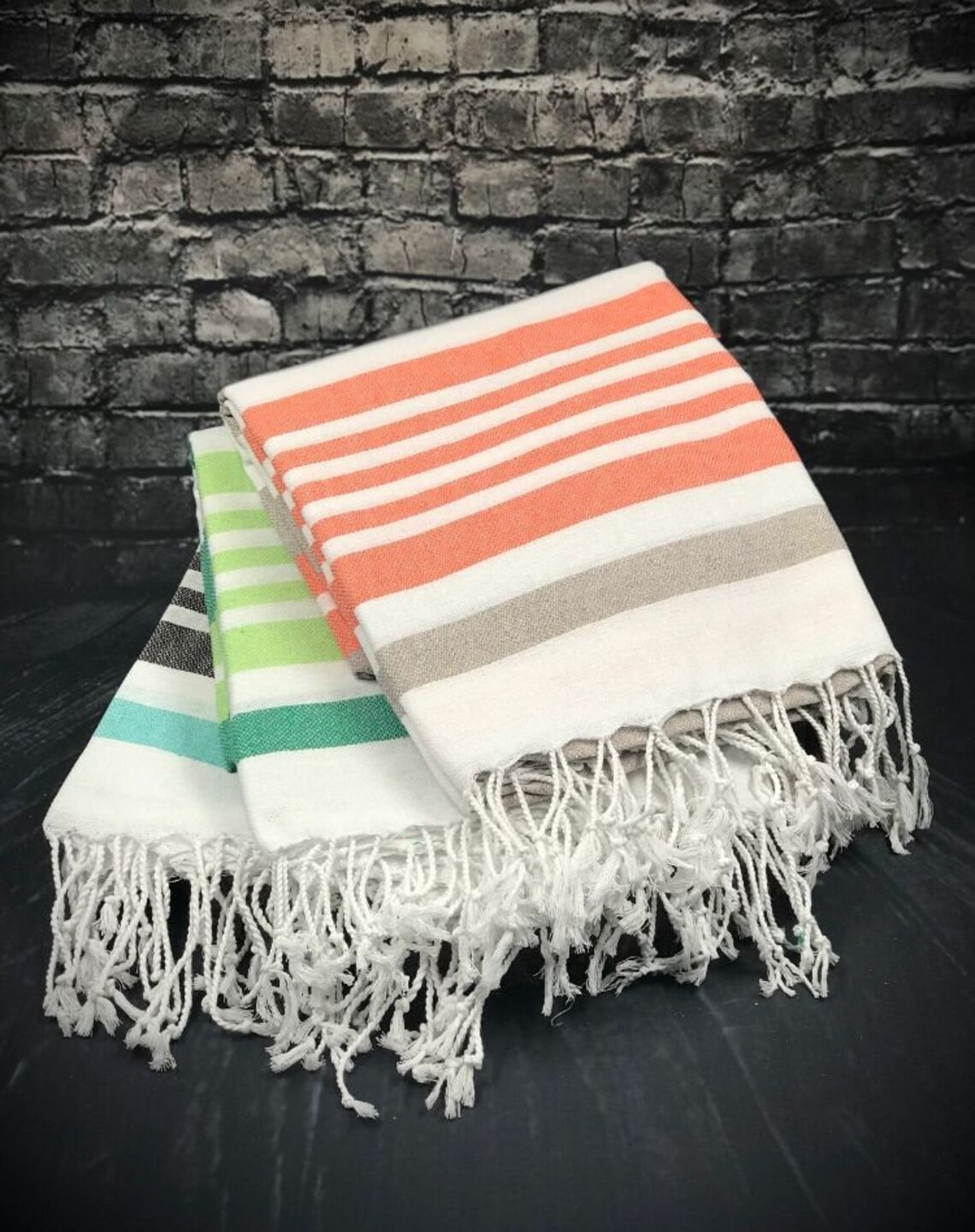 Turkish Towel Turkish Peshtemal Set of 3 36 Etsy