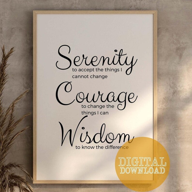 Serenity Prayer Printable AA PDF - Il 794xN.3704230081 2uit 