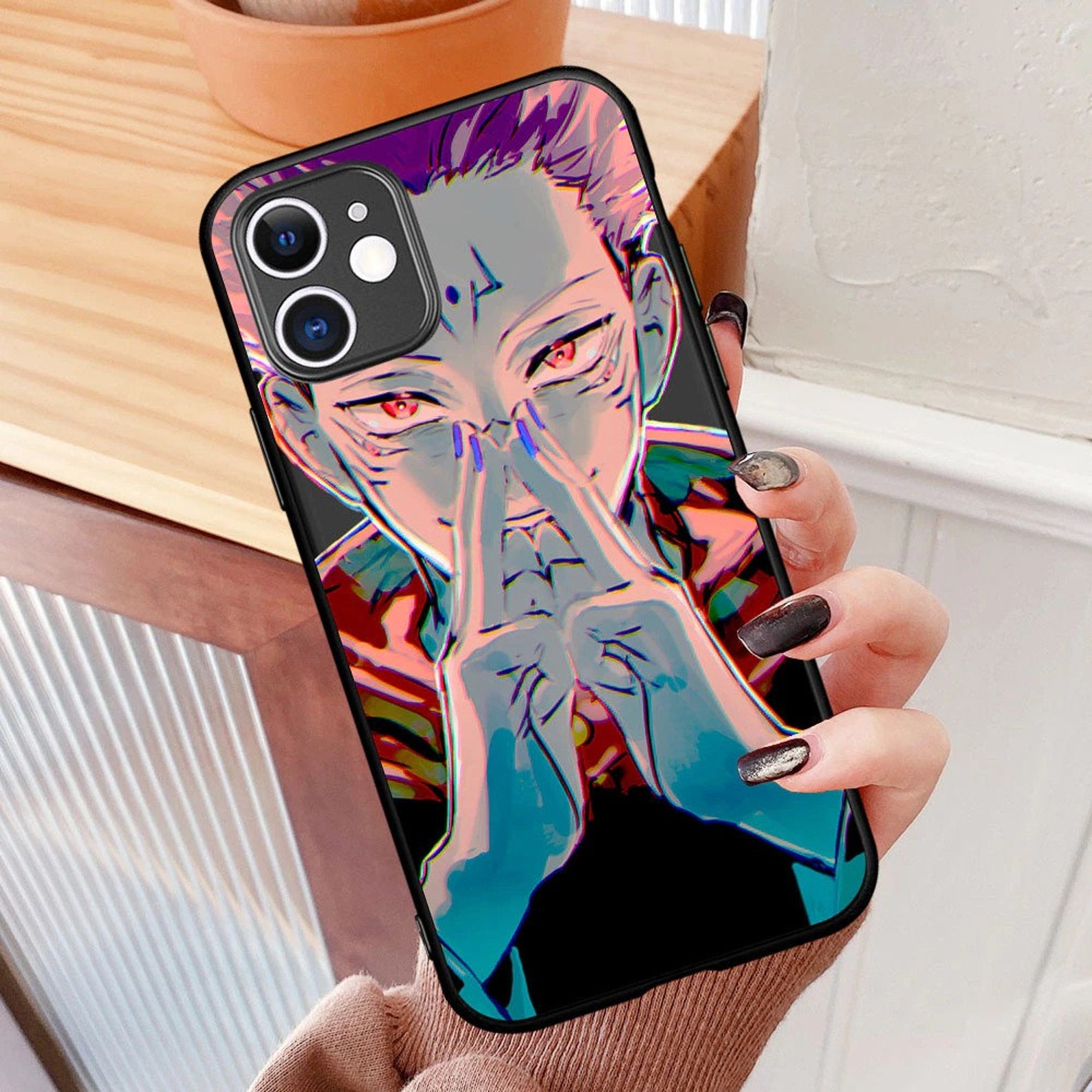 Jujutsu Kaisen Phone Case Anime Phone Case Satoru Gojo For Etsy