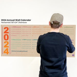 2024 Annual Wall Calendar, 100% Recycled Wall Calendar image 7