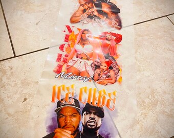 DTF High Quality Music Artist Transfers - Original Vinyl Copies Featuring Iconic Artists and Music