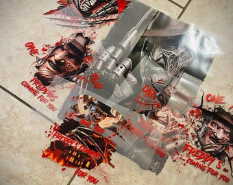 Freddy Krueger DTF Transfers
