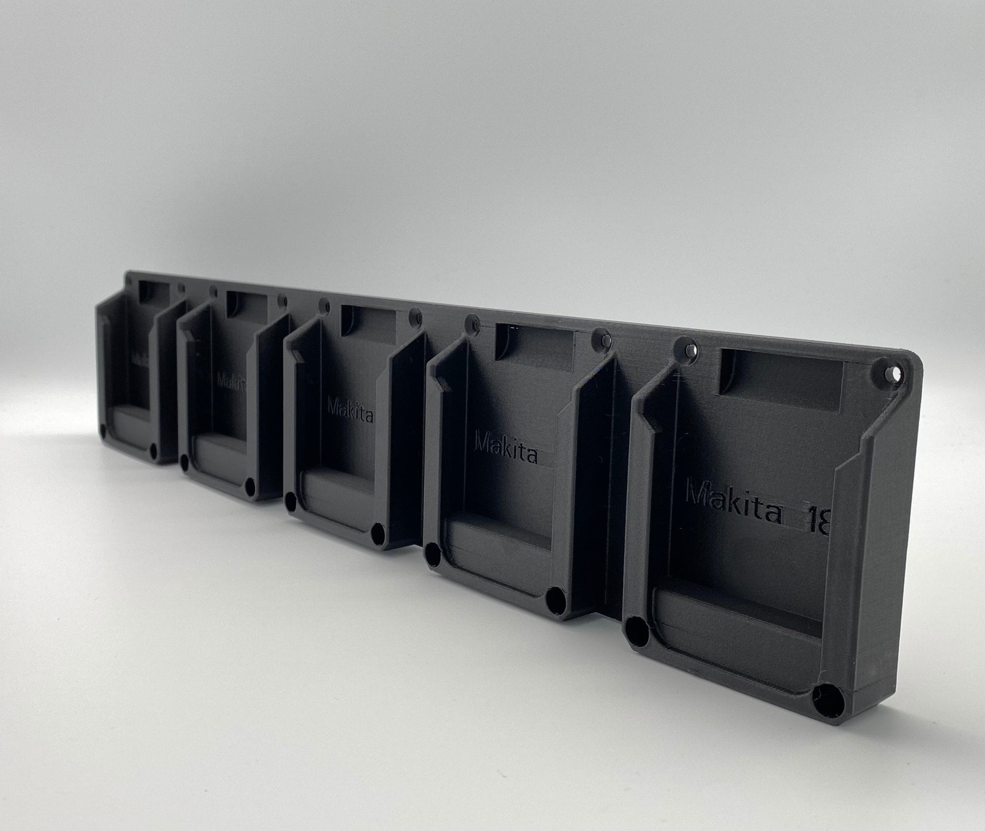 Makita V18 Battery Holder Wall Mount Tool Organizer selflock Mechanism