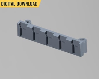 Milwaukee M18 Battery Holder for Packout: 3D Printable STL File (Digital Download)